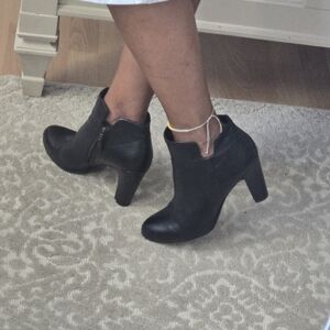 Sam Edelman leather booties.
